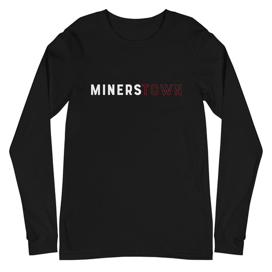 Adult Minerstown Bella + Canvas Long Sleeve Tee