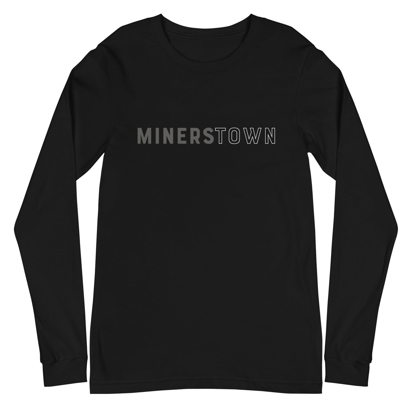 Adult Minerstown Bella + Canvas Long Sleeve Tee