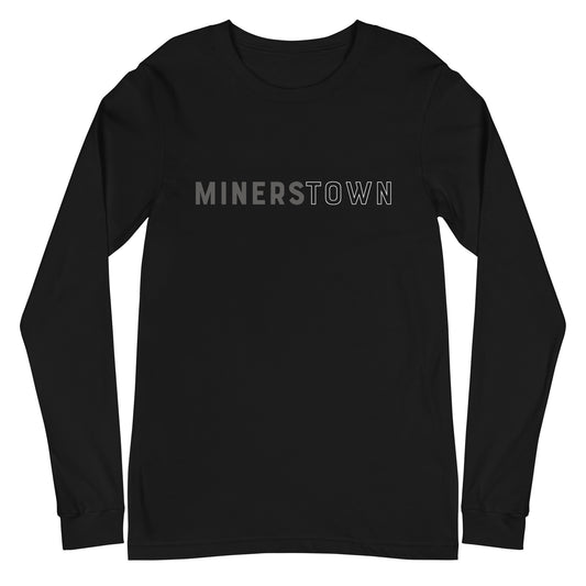 Adult Minerstown Bella + Canvas Long Sleeve Tee