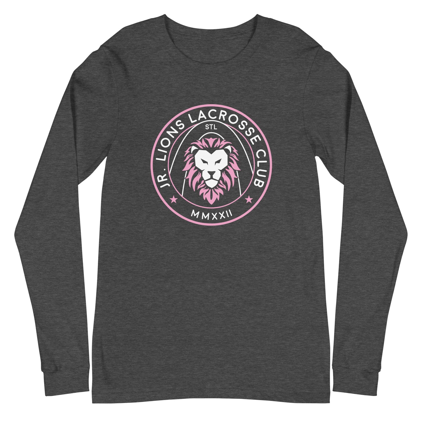 Adult Jr. Lions Lacrosse Bella + Canvas Long Sleeve Tee