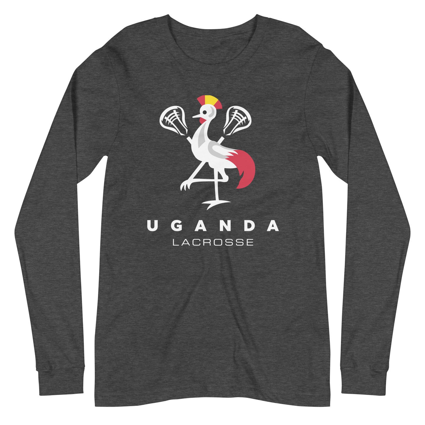 Adult Uganda Lacrosse Bella + Canvas Long Sleeve Tee