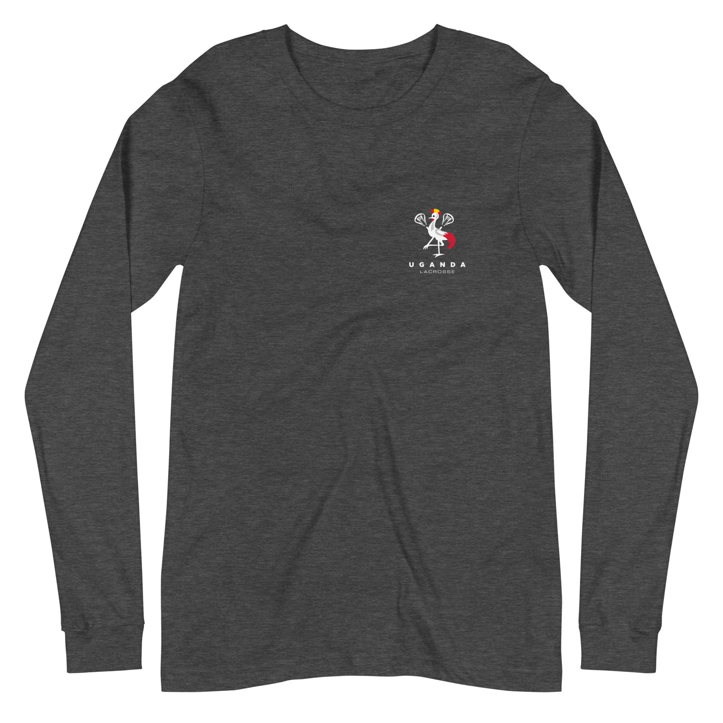Adult Uganda Lacrosse Bella + Canvas Long Sleeve