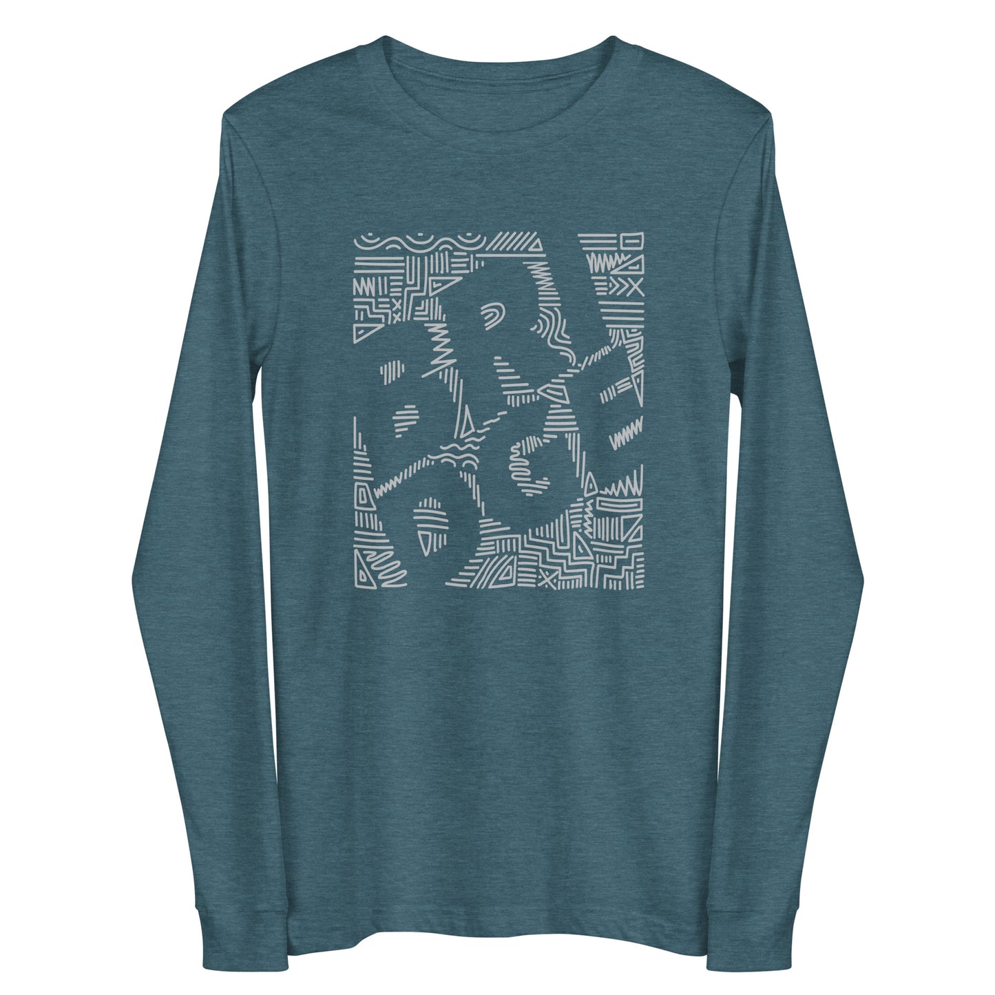 Adult Bridge Lacrosse Bella + Canvas Long Sleeve Tee