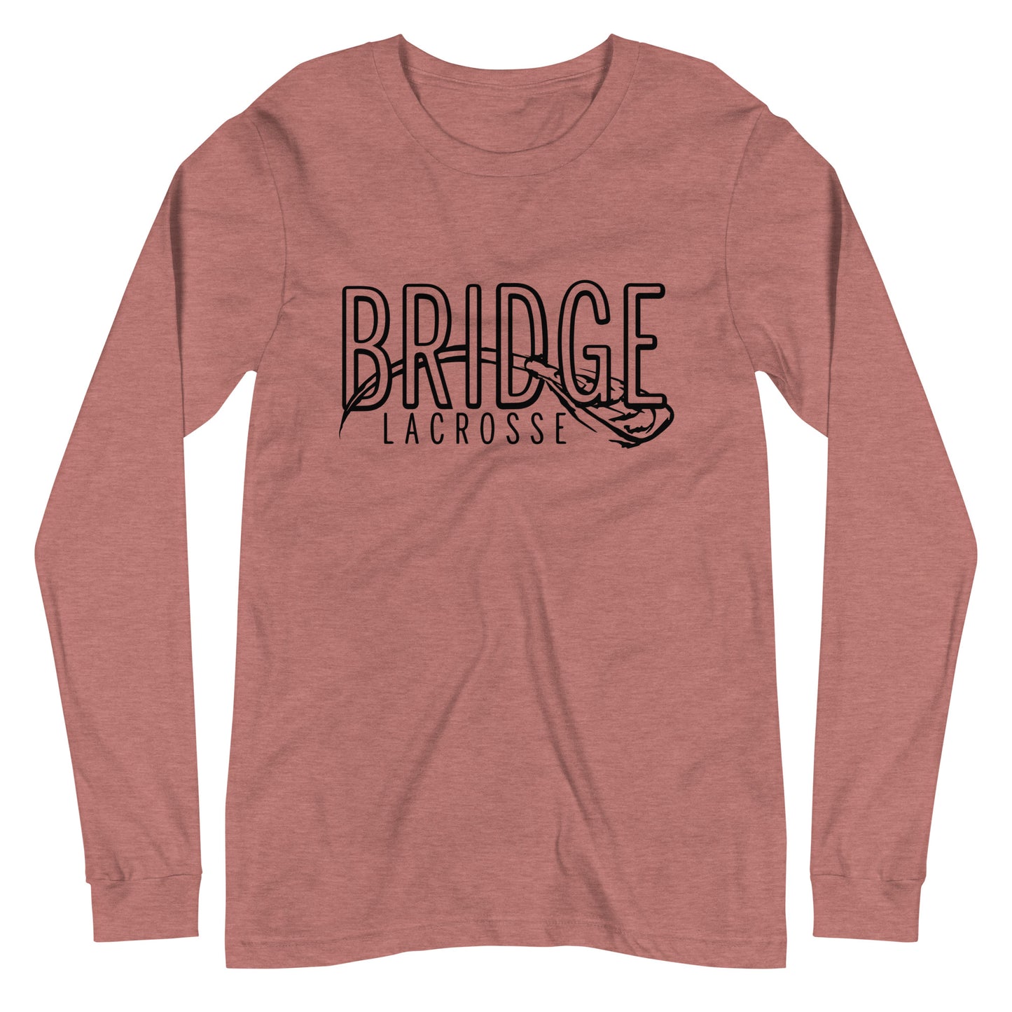 Adult Bridge Lacrosse Bella + Canvas Long Sleeve Tee