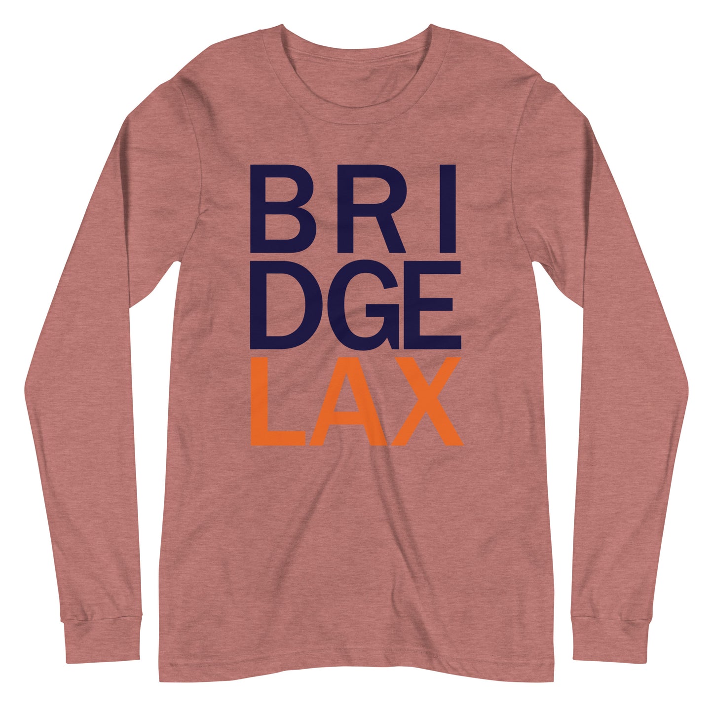 Adult Bridge Lacrosse Bella + Canvas Long Sleeve Tee