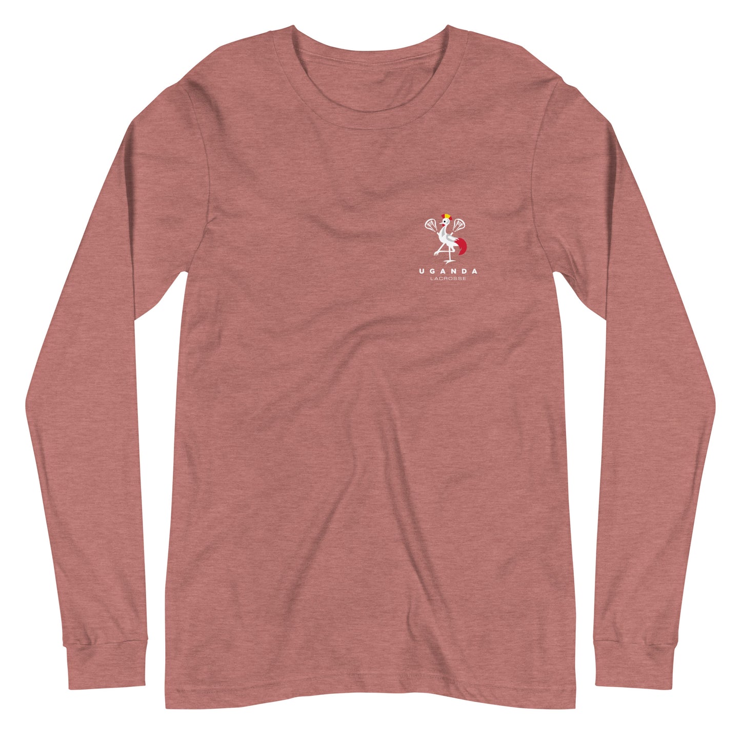 Adult Uganda Lacrosse Bella + Canvas Long Sleeve