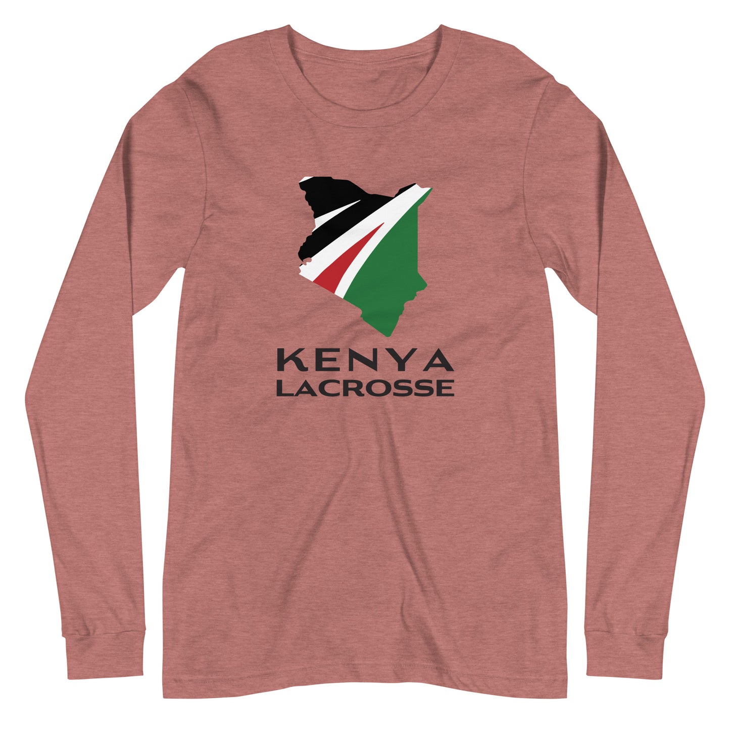 Adult Kenya Lacrosse Bella + Canvas Long Sleeve
