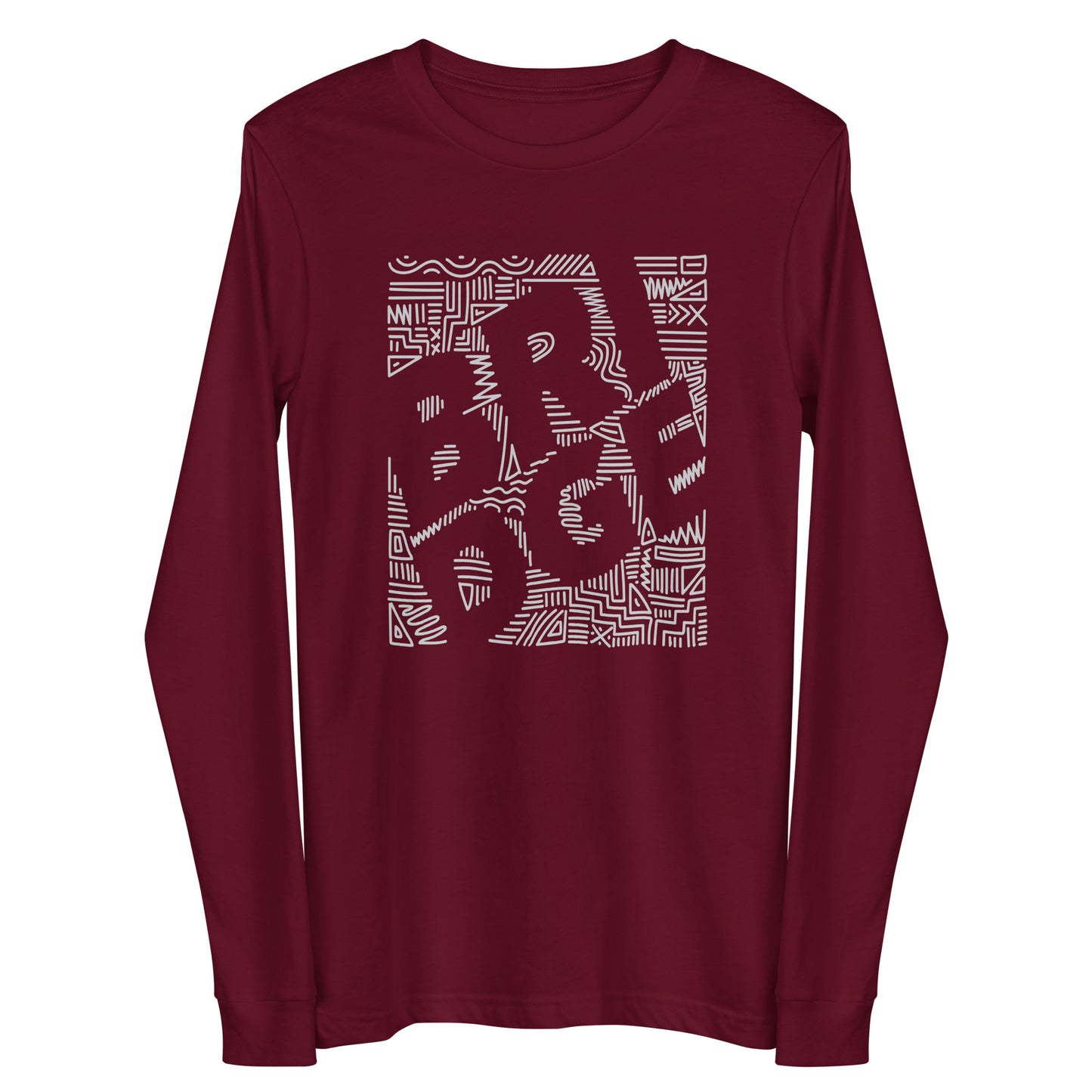 Adult Bridge Lacrosse Bella + Canvas Long Sleeve Tee