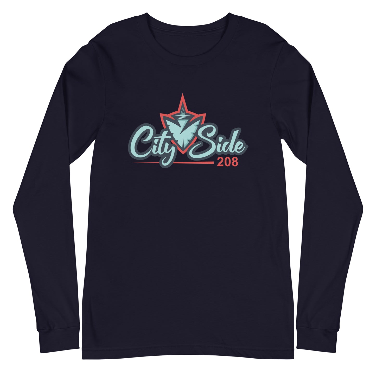 Adult CitySide208 Lacrosse Bella + Canvas Long Sleeve Tee