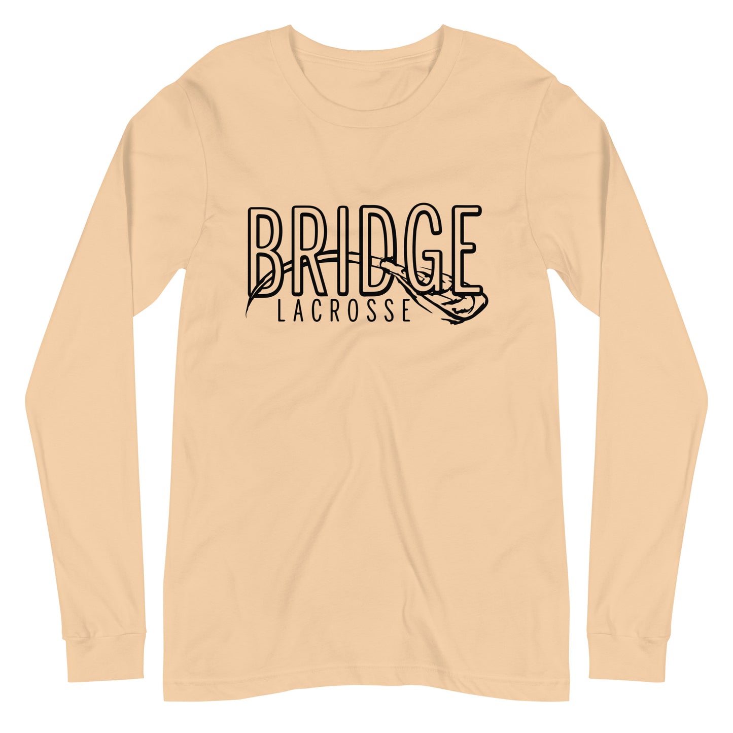 Adult Bridge Lacrosse Bella + Canvas Long Sleeve Tee