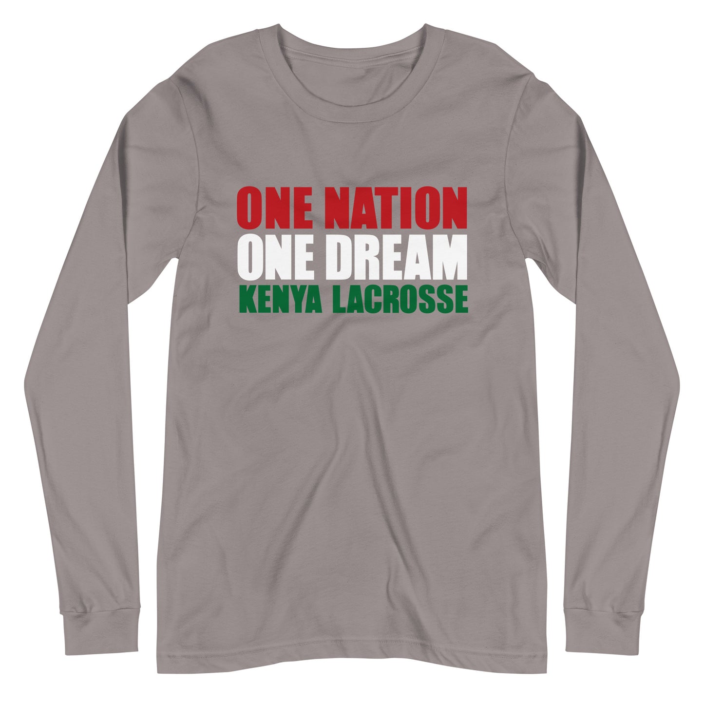 Adult Kenya Lacrosse Bella + Canvas Long Sleeve