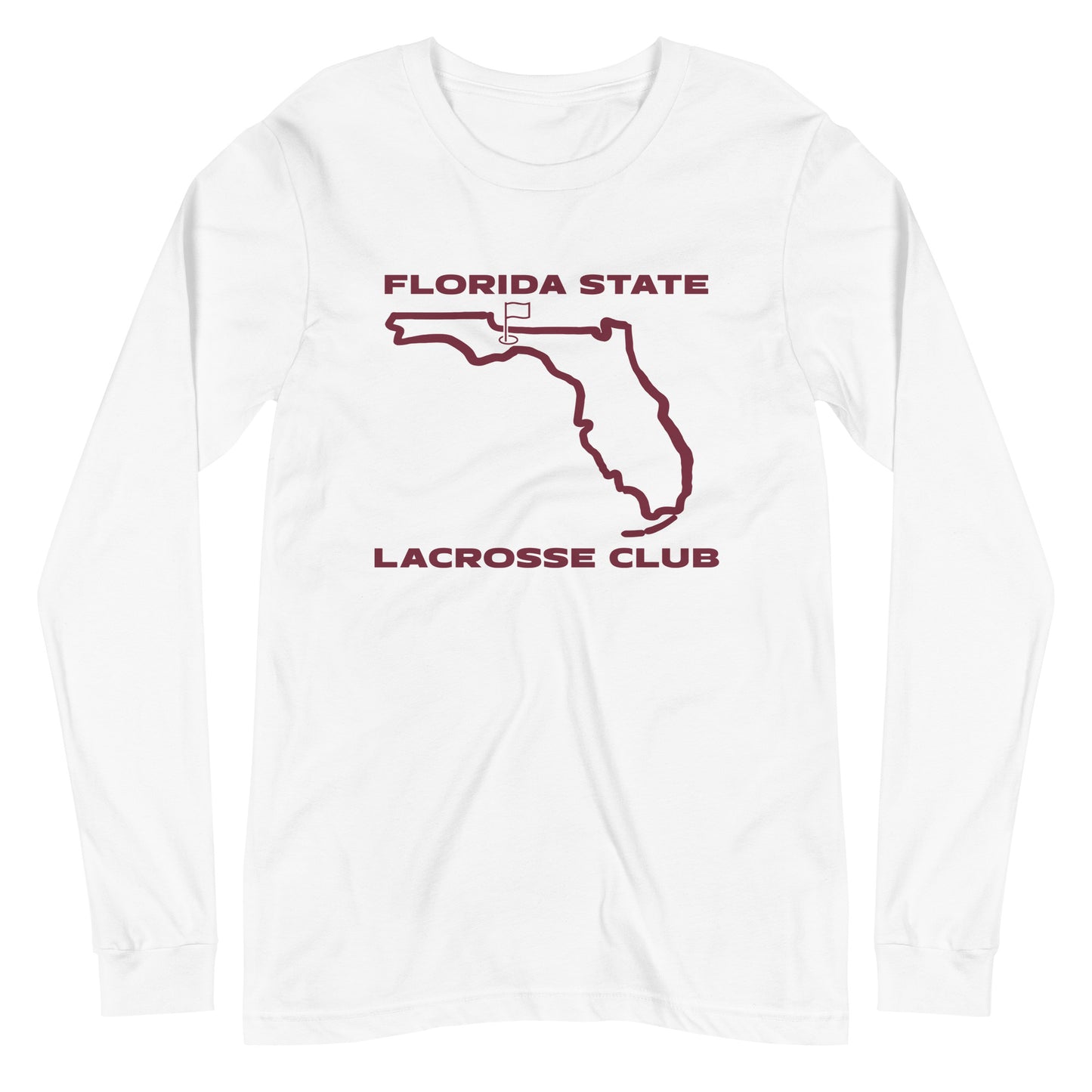 Adult FSU Lacrosse Bella + Canvas Long Sleeve Tee