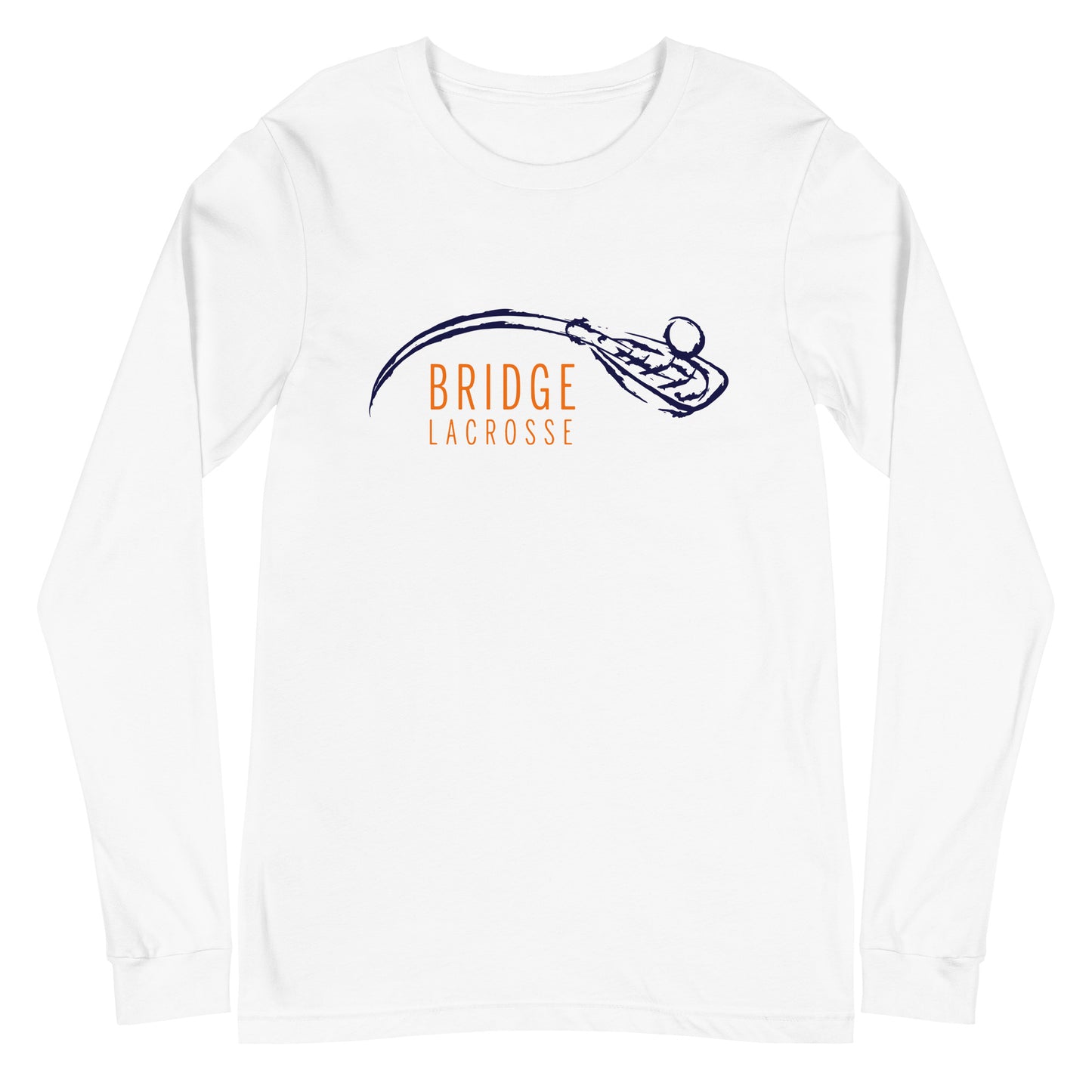 Adult Bridge Lacrosse Bella + Canvas Long Sleeve Tee