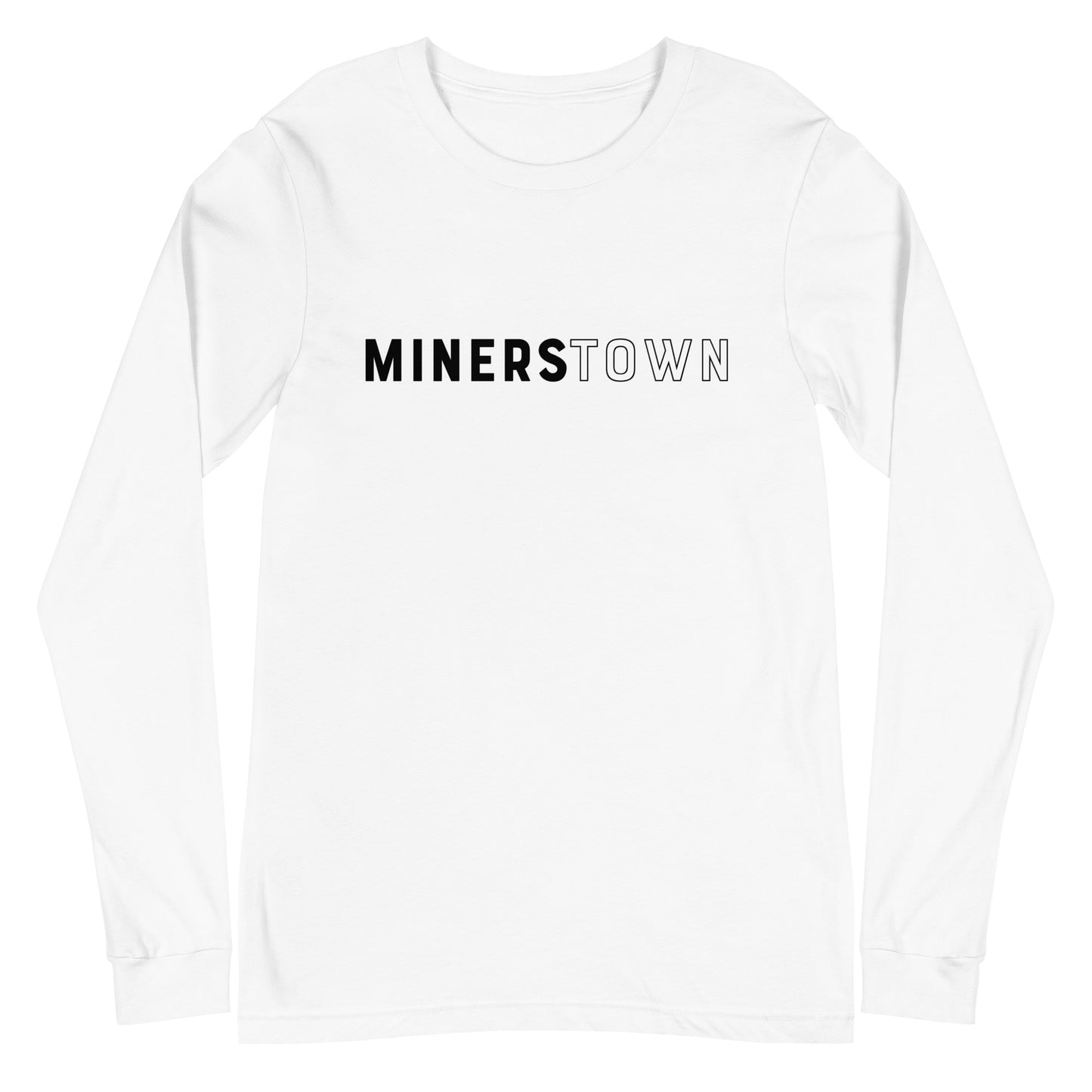 Adult Minerstown Bella + Canvas Long Sleeve Tee