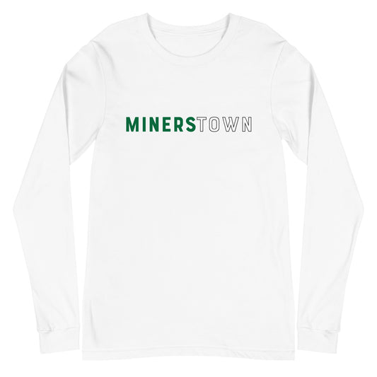 Adult Minerstown Bella + Canvas Long Sleeve Tee