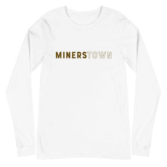 Adult Minerstown Bella + Canvas Long Sleeve Tee