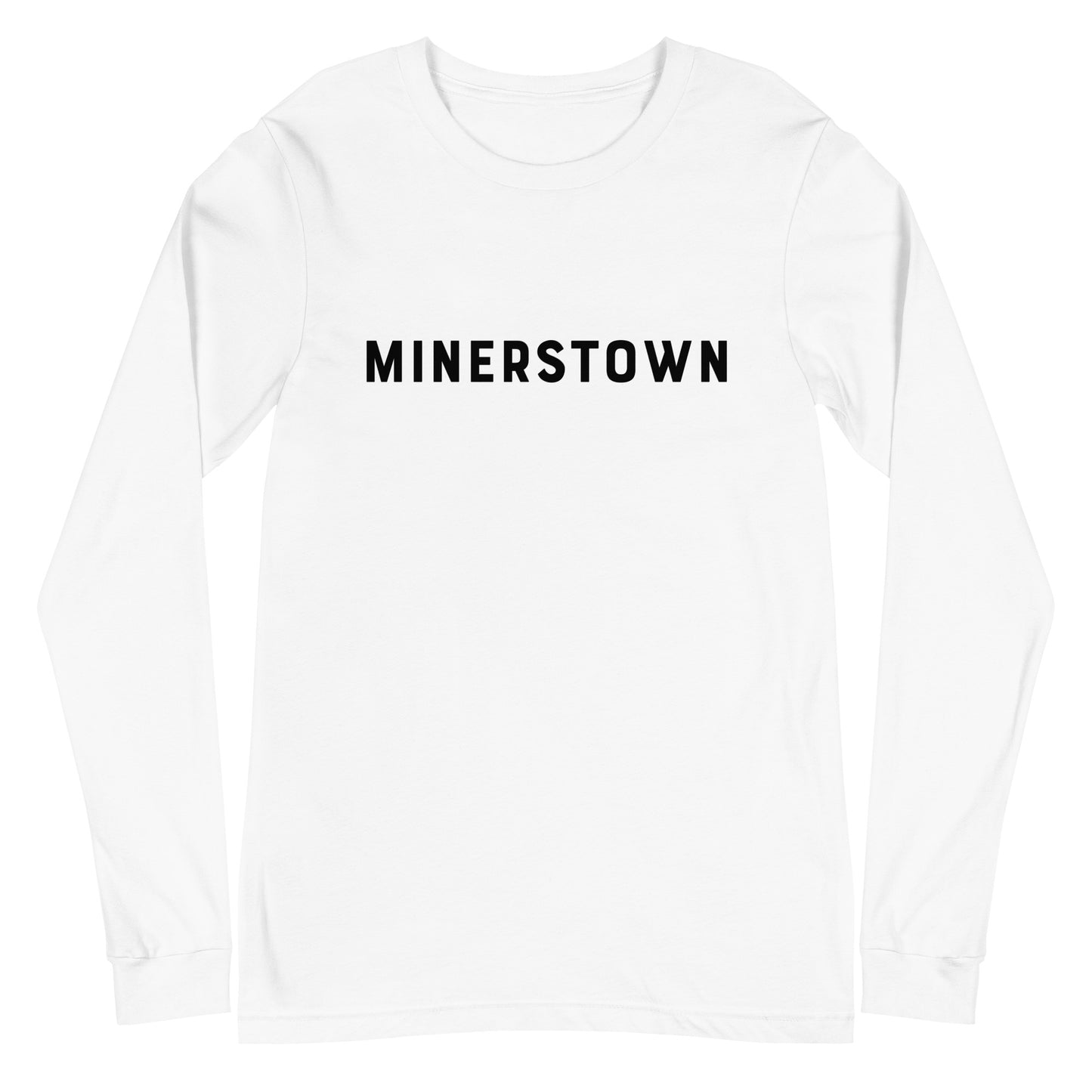 Adult Minerstown Bella + Canvas Long Sleeve Tee
