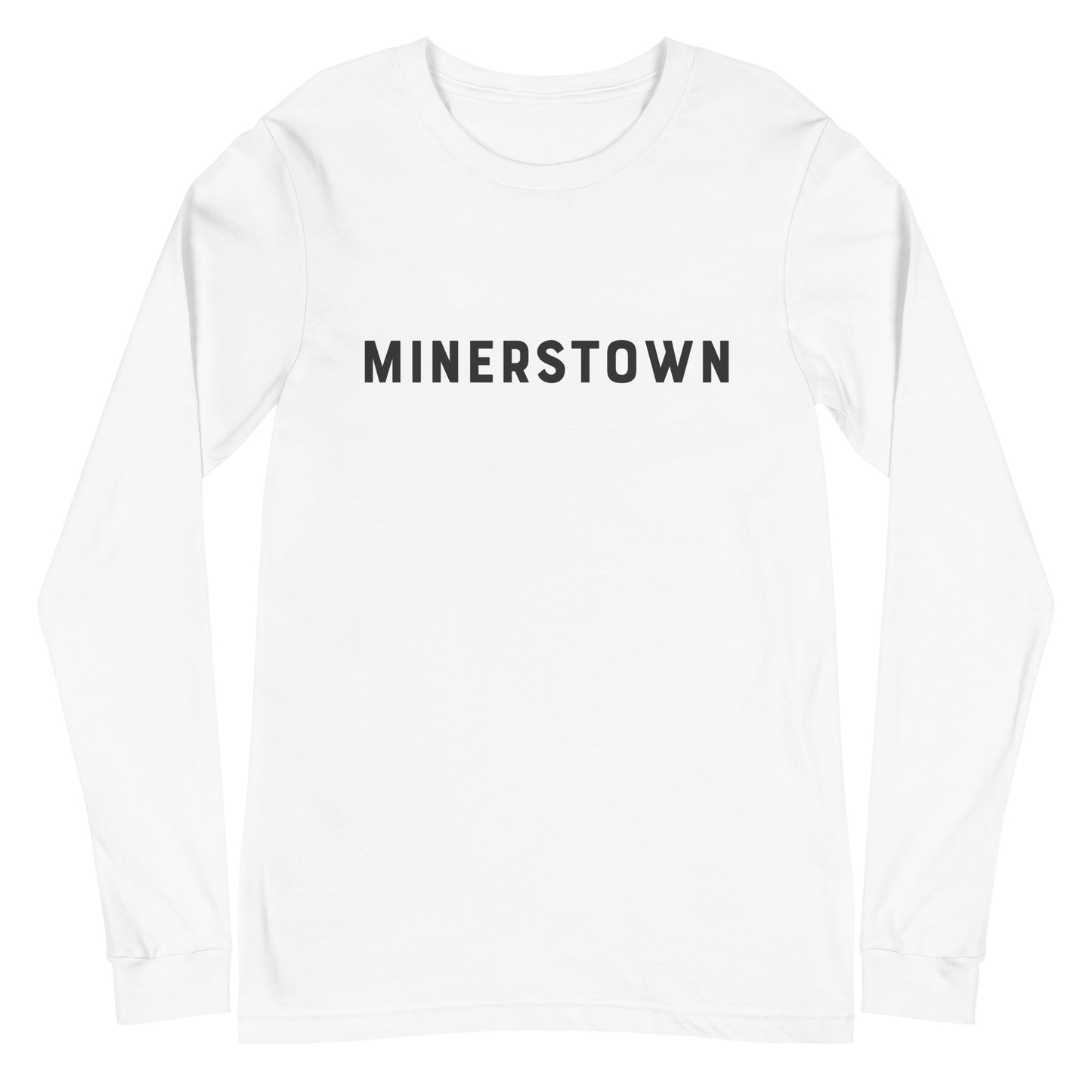 Adult Minerstown Bella + Canvas Long Sleeve Tee