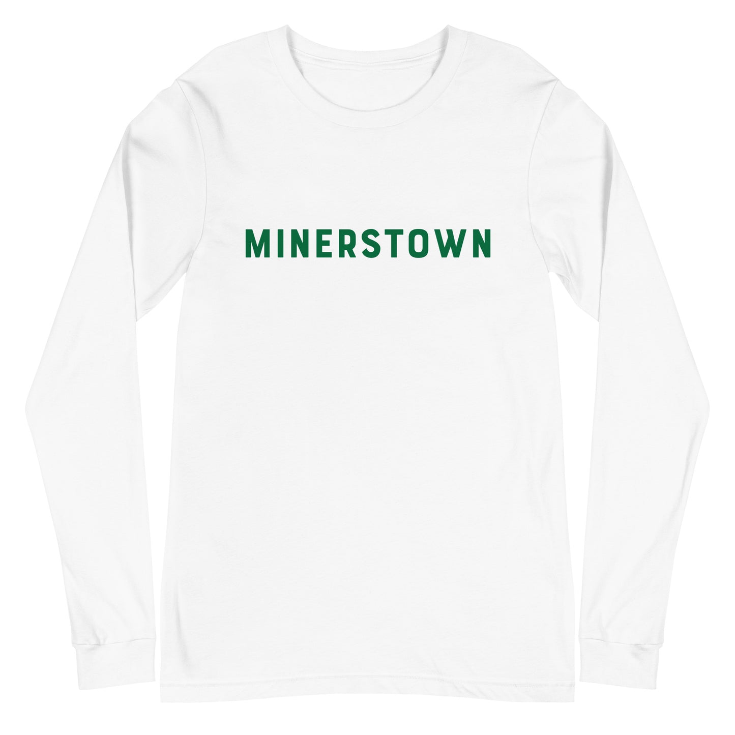 Adult Minerstown Bella + Canvas Long Sleeve Tee