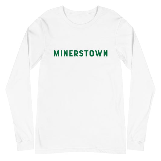 Adult Minerstown Bella + Canvas Long Sleeve Tee
