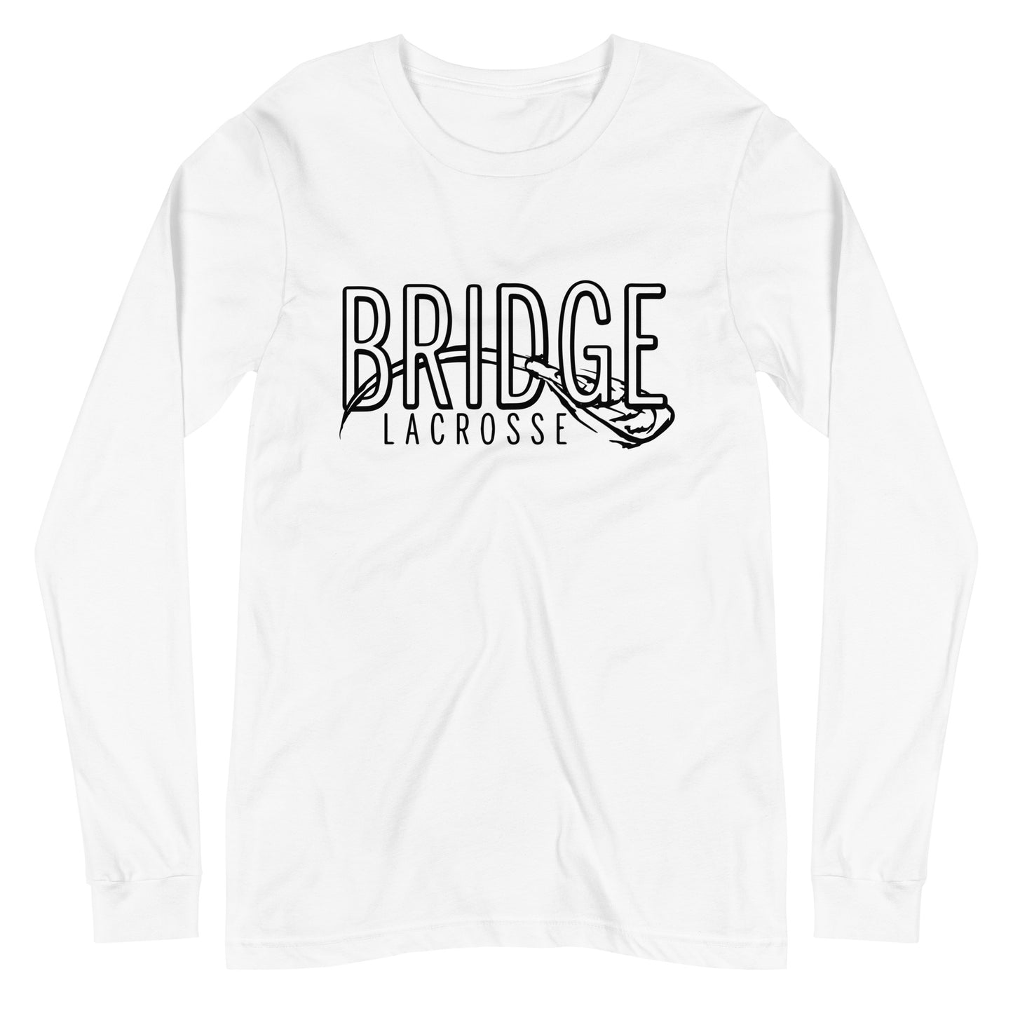 Adult Bridge Lacrosse Bella + Canvas Long Sleeve Tee