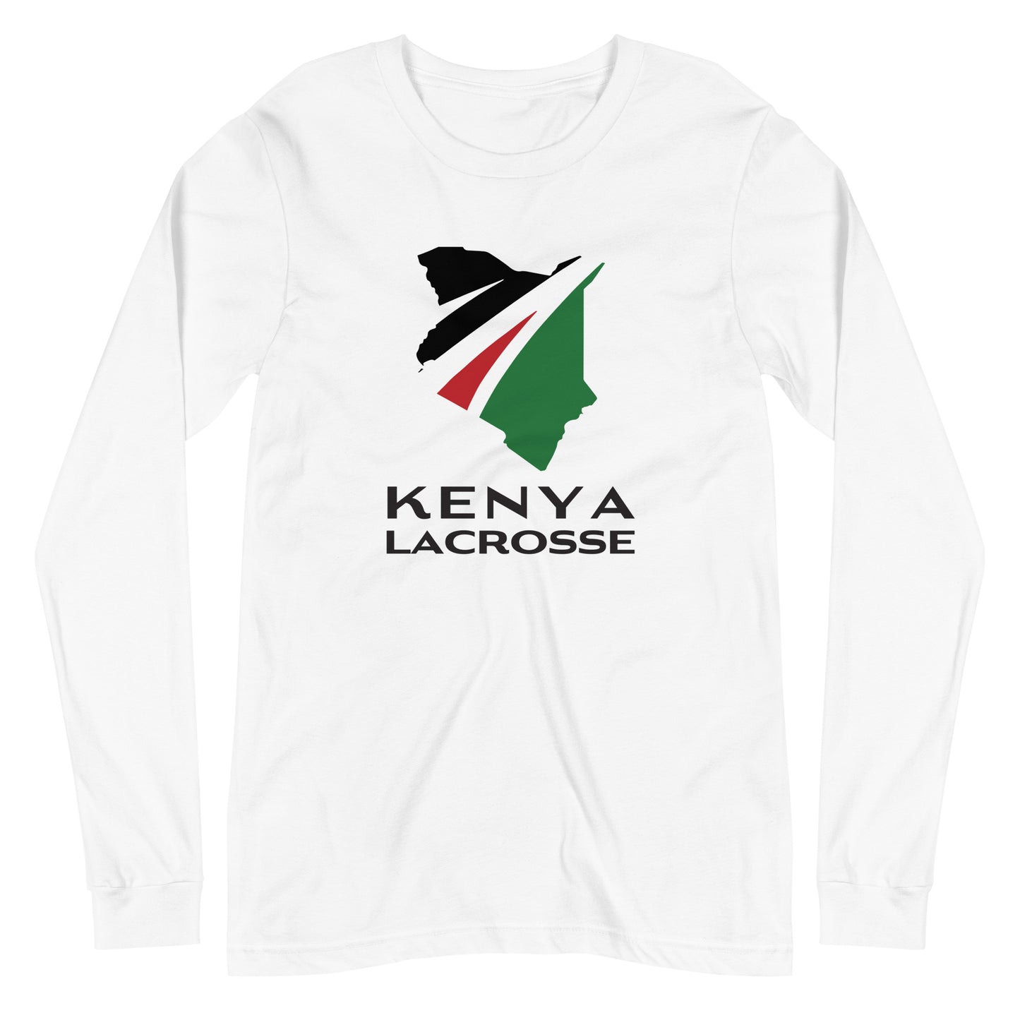 Adult Kenya Lacrosse Bella + Canvas Long Sleeve