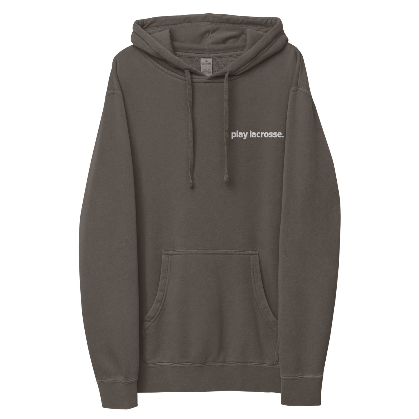 Adult play lacrosse Independent Trading Co. Hoodie