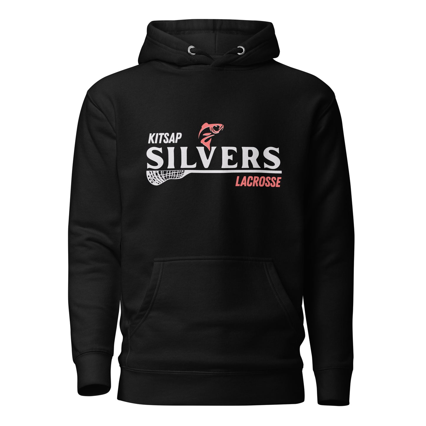 Adult Kitsap Lacrosse Cotton Heritage Hoodie