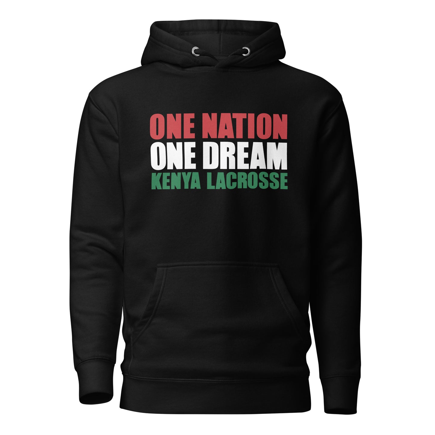 Adult Kenya Lacrosse Cotton Heritage Hoodie