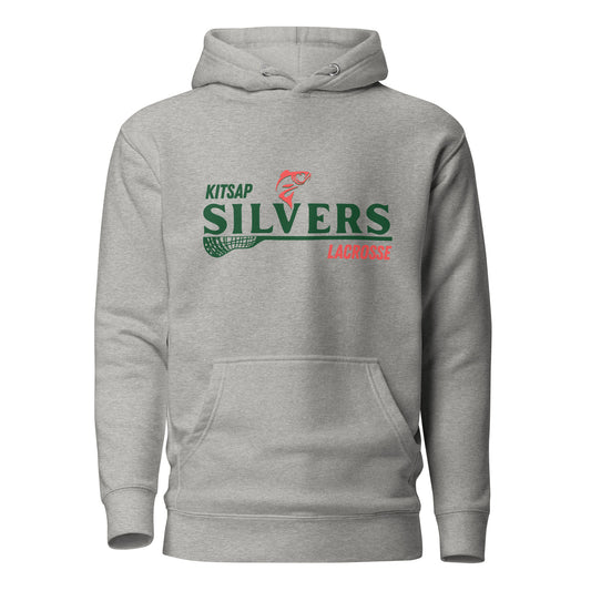 Adult Kitsap Lacrosse Cotton Heritage Hoodie