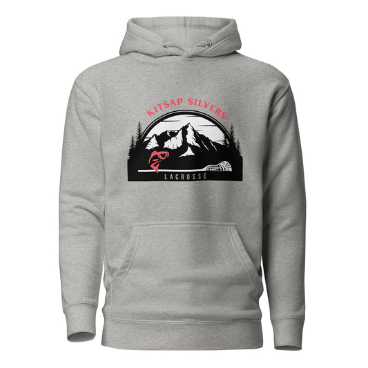 Adult Kitsap Lacrosse Cotton Heritage Hoodie