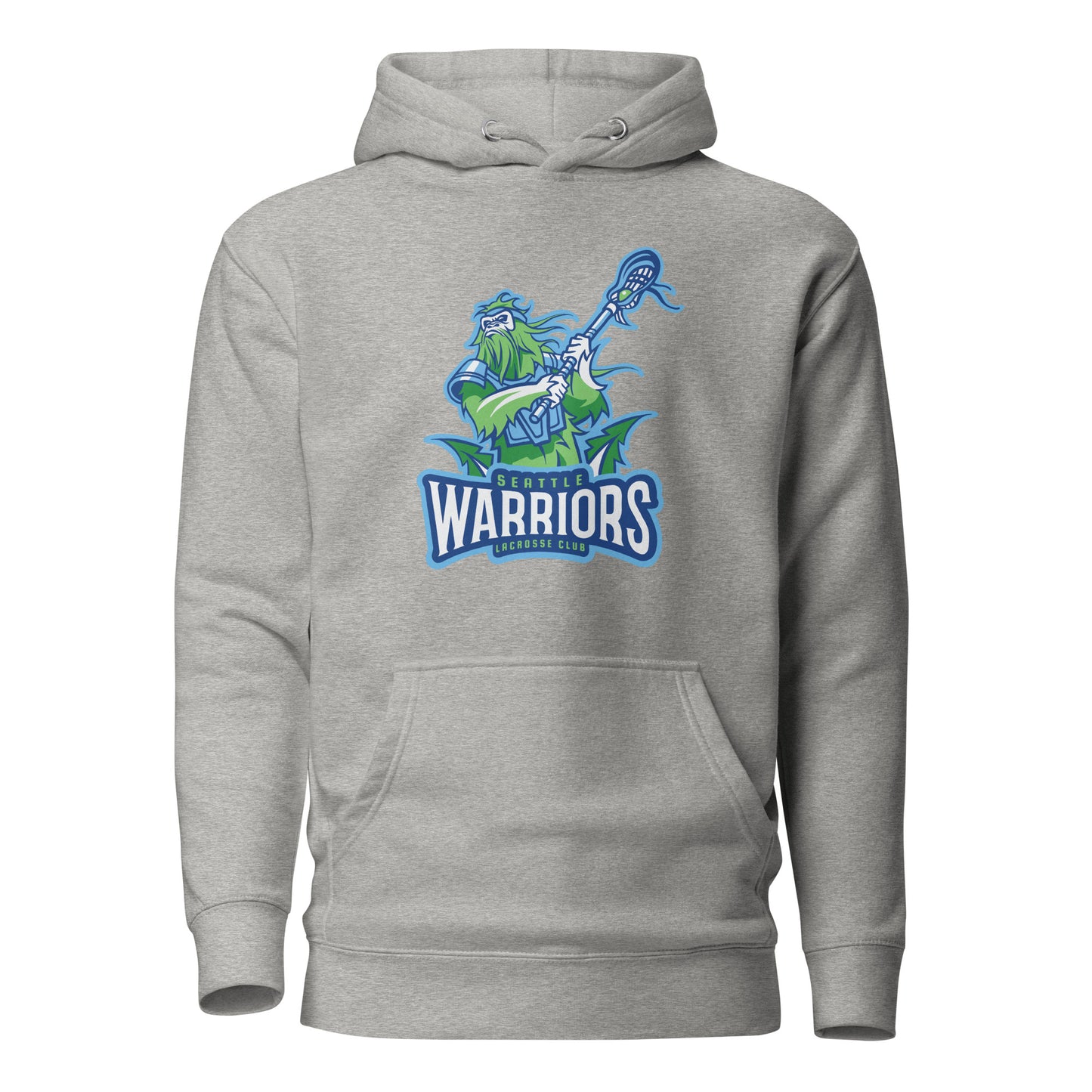Adult Seattle Warriors Lacrosse Cotton Heritage Hoodie