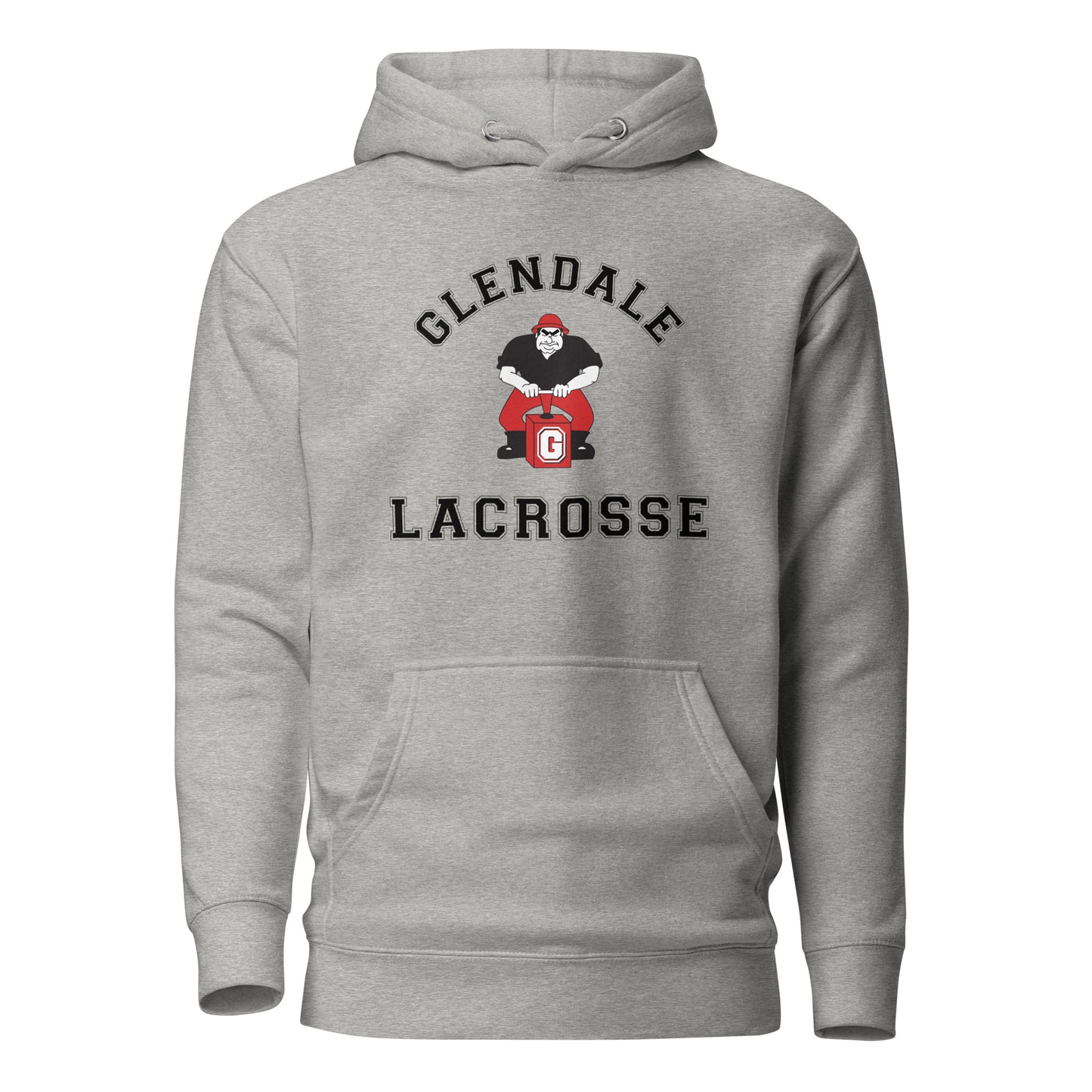 Adult Glendale HS Lacrosse Cotton Heritage Hoodie