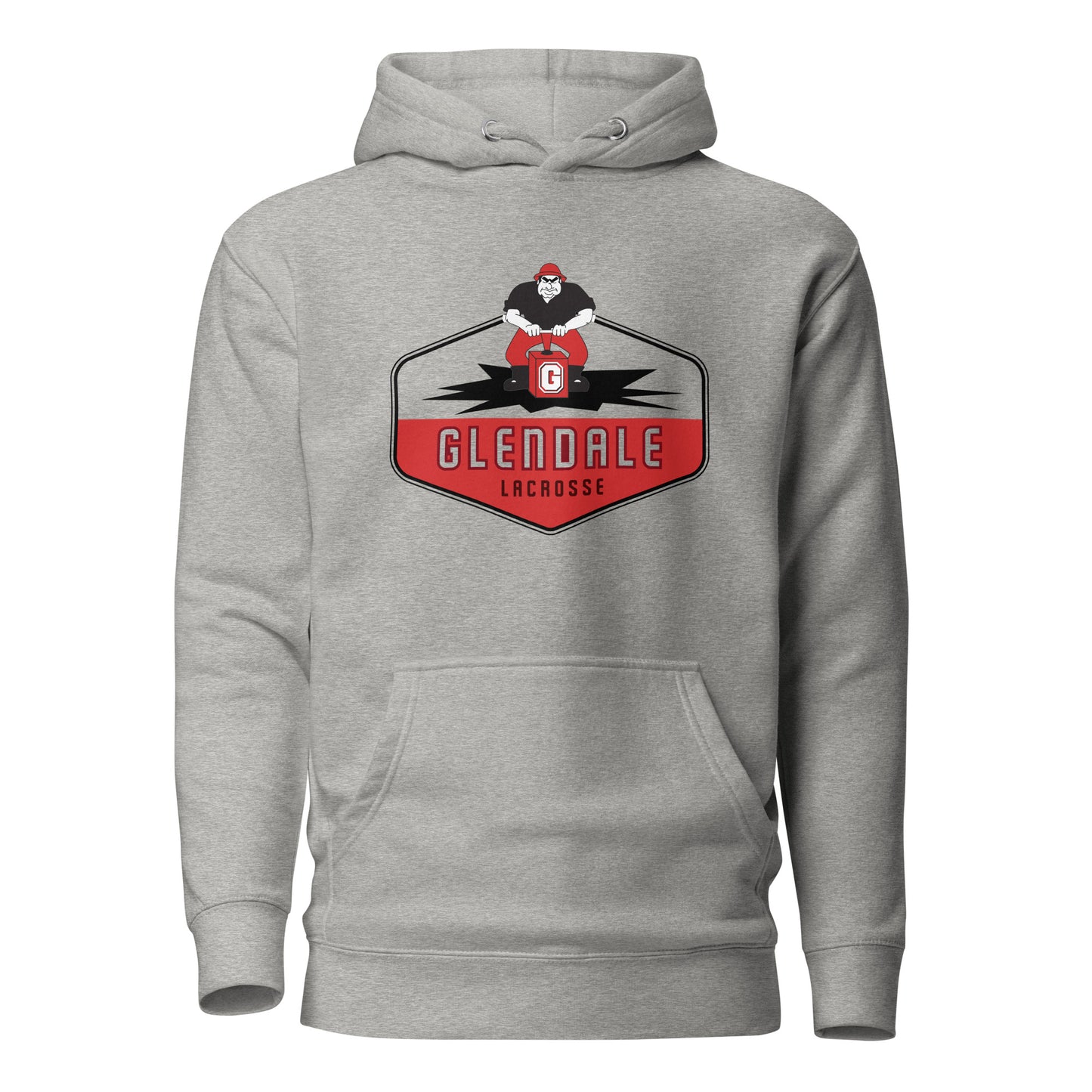 Adult Glendale HS Lacrosse Cotton Heritage Hoodie