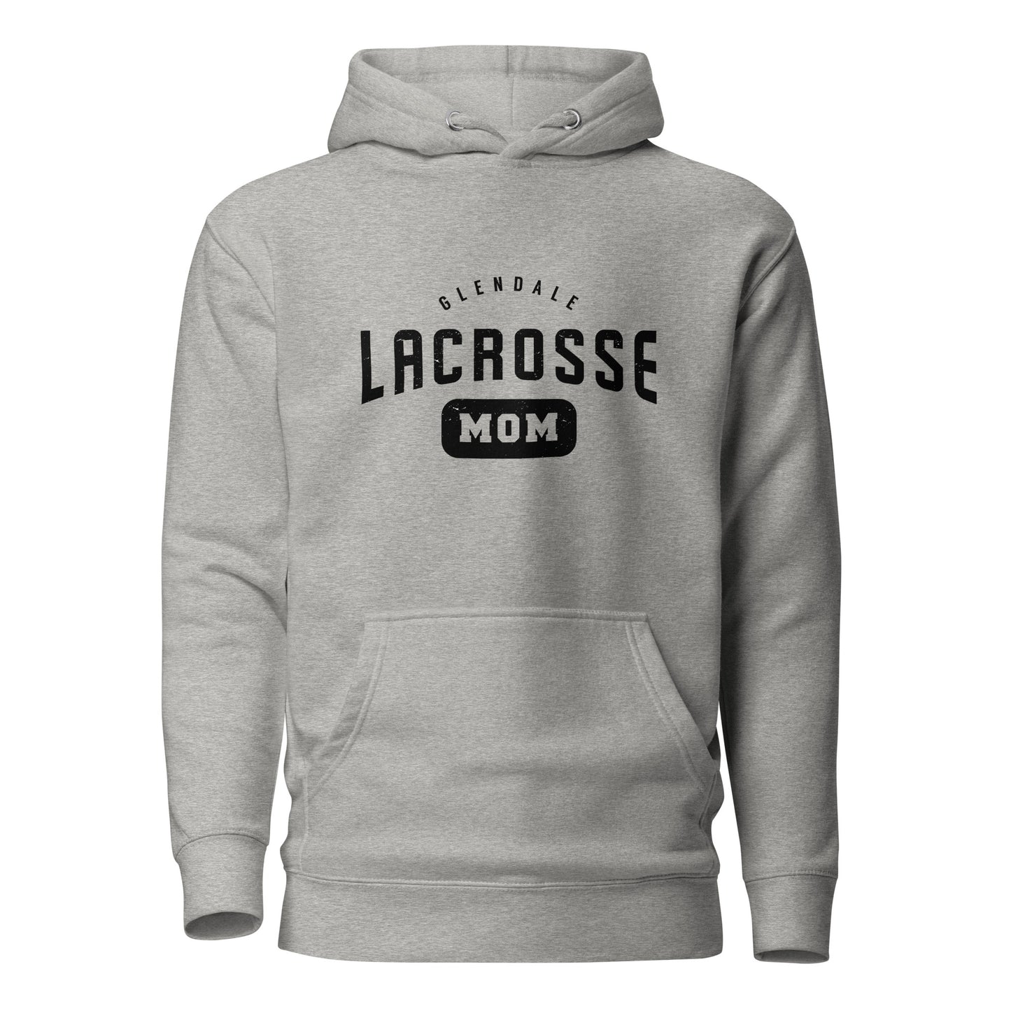 Adult Glendale HS Lacrosse Cotton Heritage Hoodie - Mom