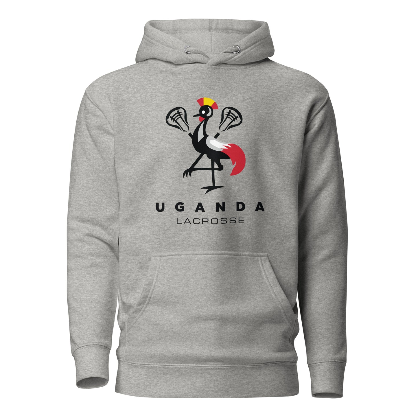 Adult Uganda Lacrosse Cotton Heritage Hoodie