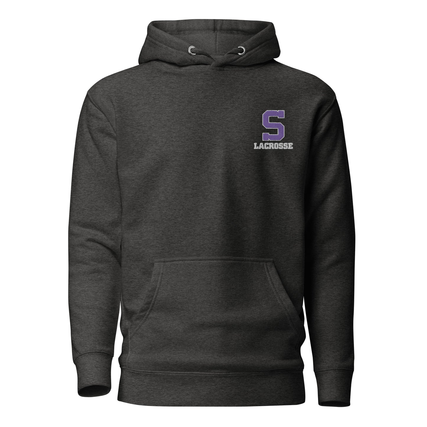 Adult Sunset Lacrosse Embroidered Cotton Heritage Hoodie
