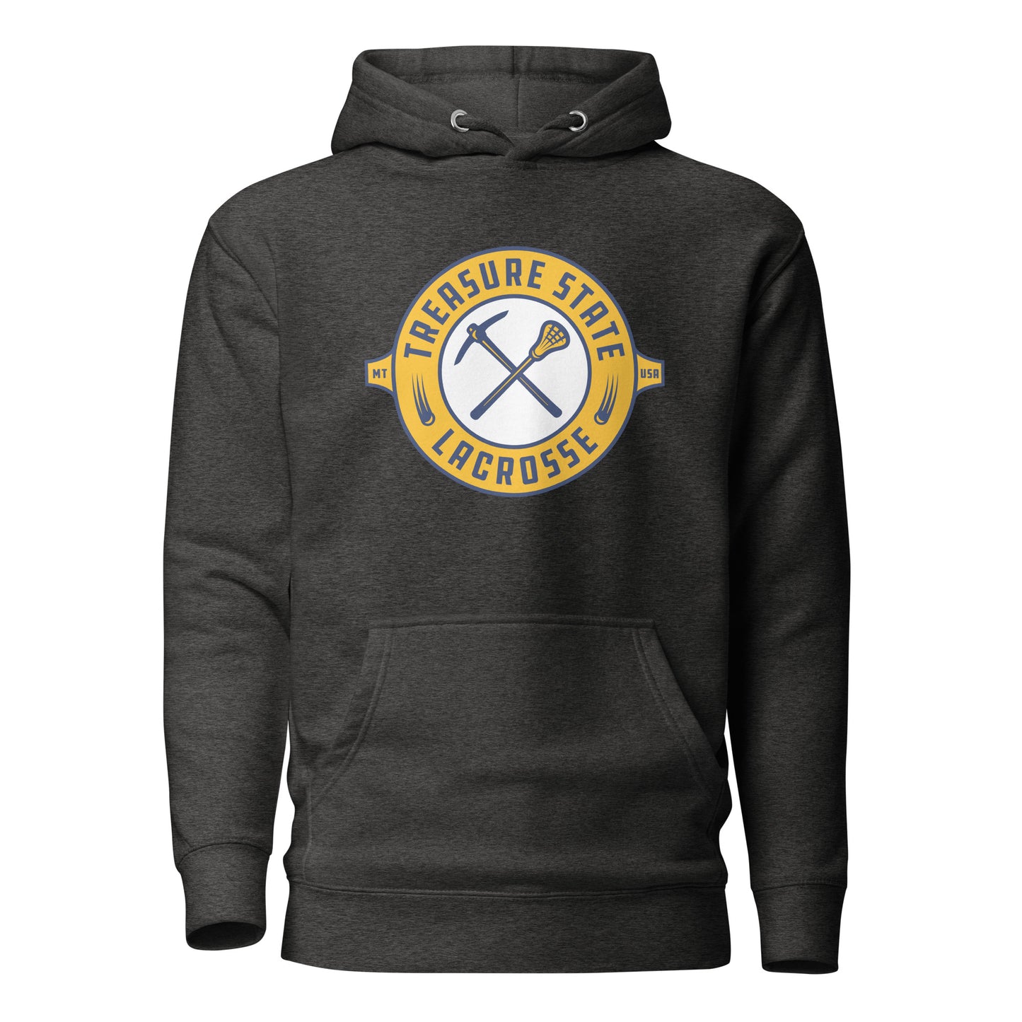 Adult Treasure State Lacrosse Cotton Heritage Hoodie