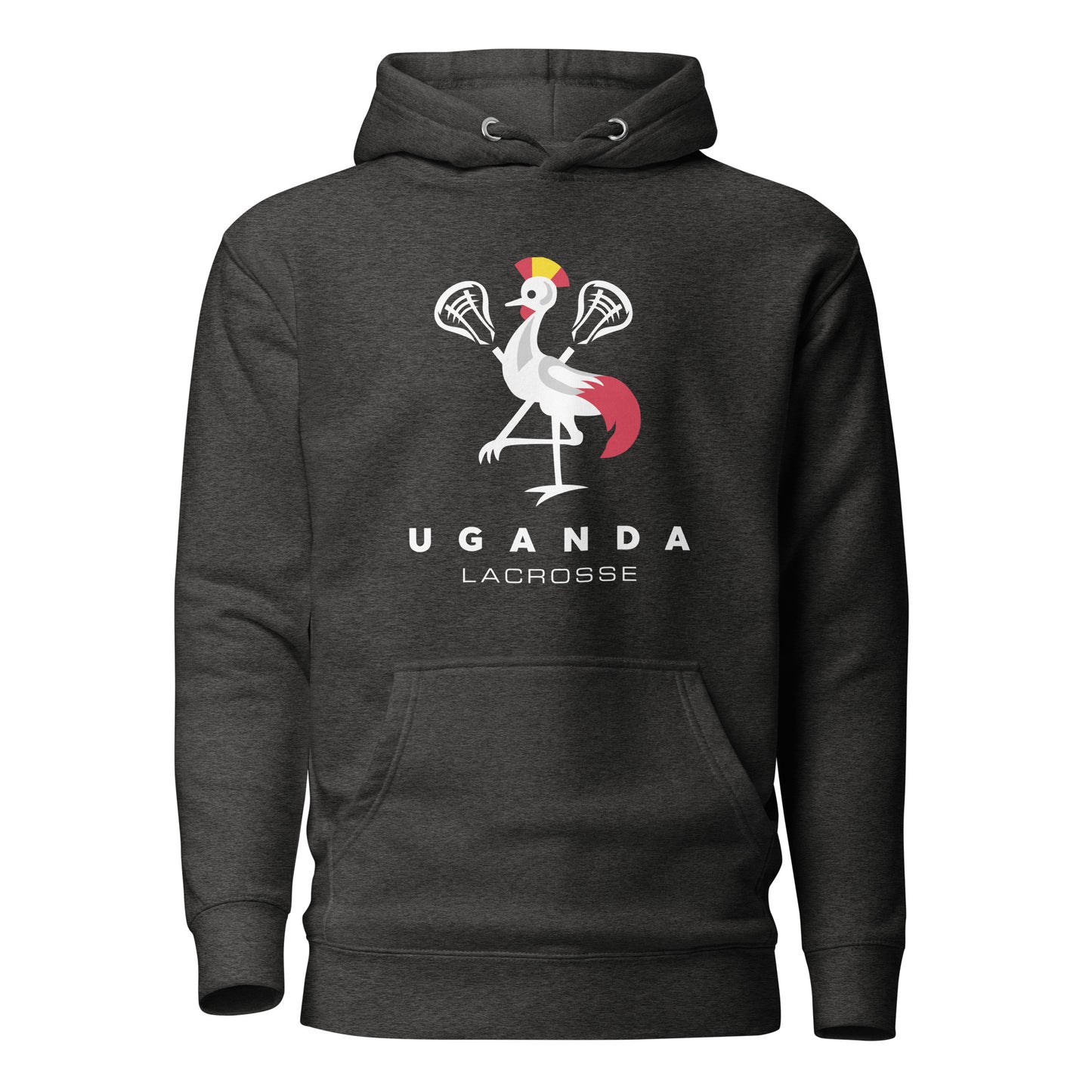 Adult Uganda Lacrosse Cotton Heritage Hoodie