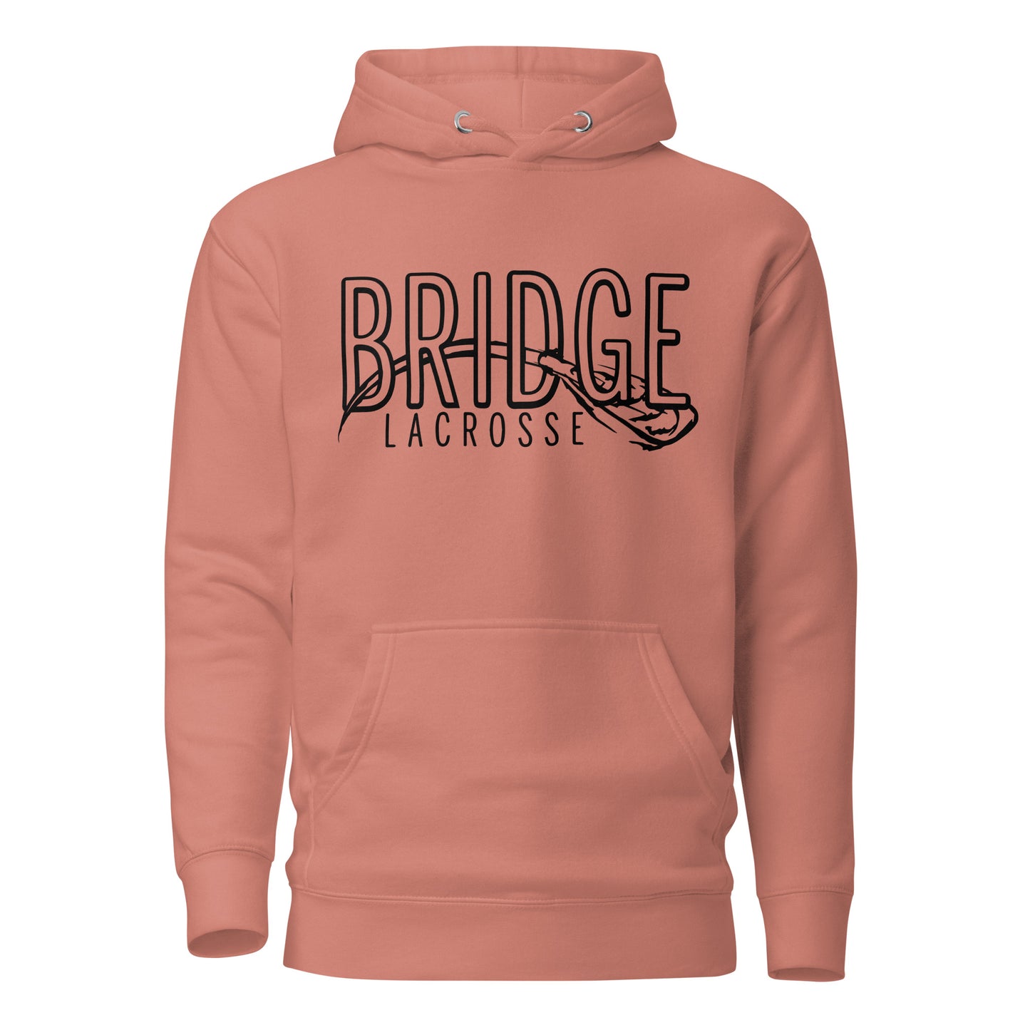 Adult Bridge Lacrosse Cotton Heritage Hoodie