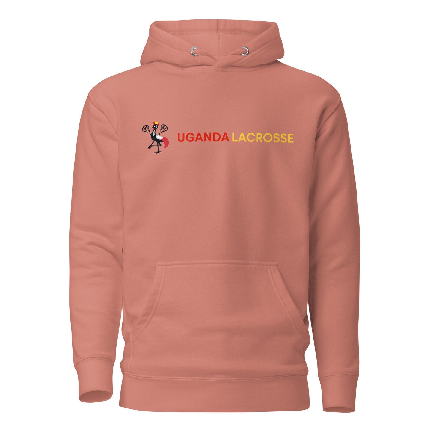Adult Uganda Lacrosse Cotton Heritage Hoodie