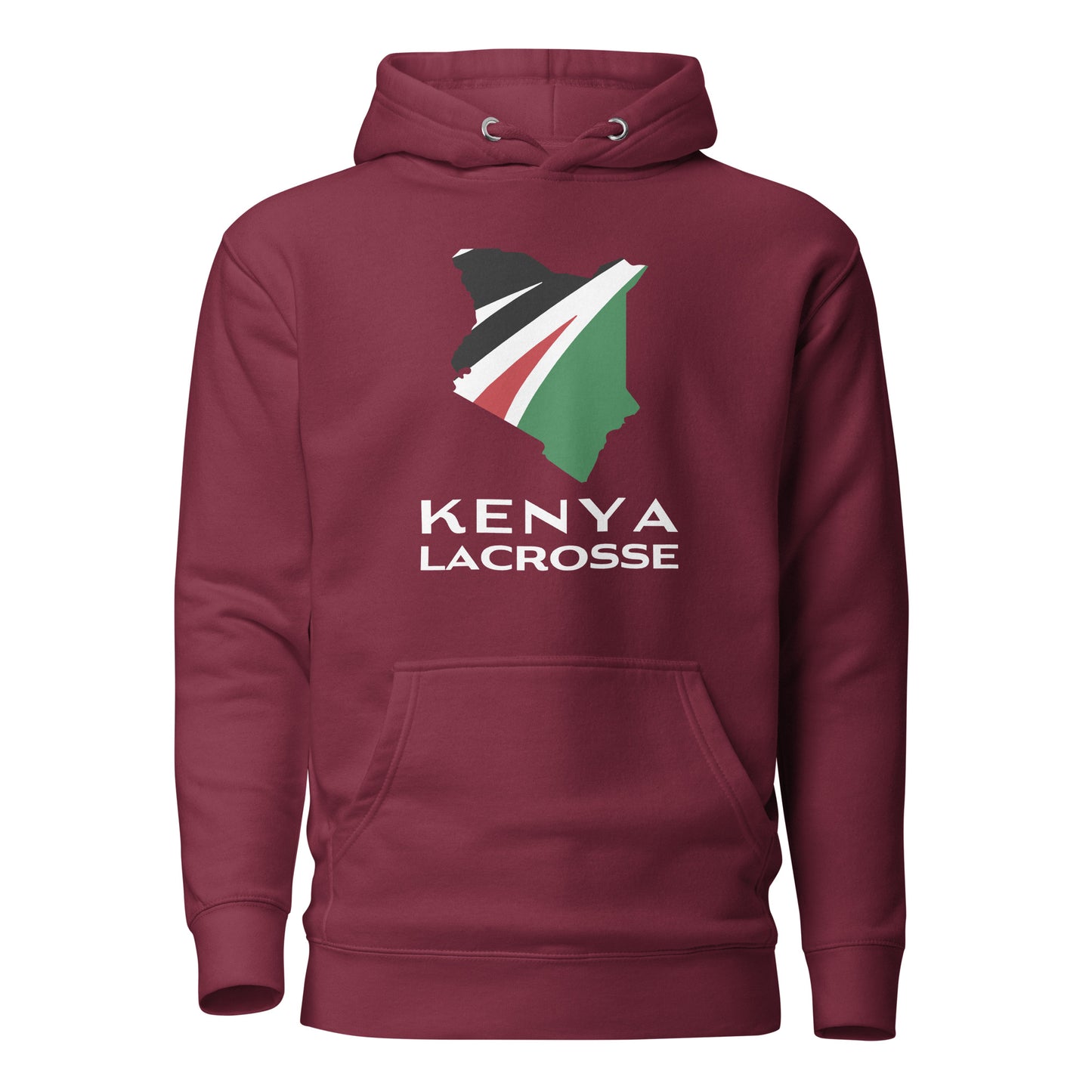 Adult Kenya Lacrosse Cotton Heritage Hoodie