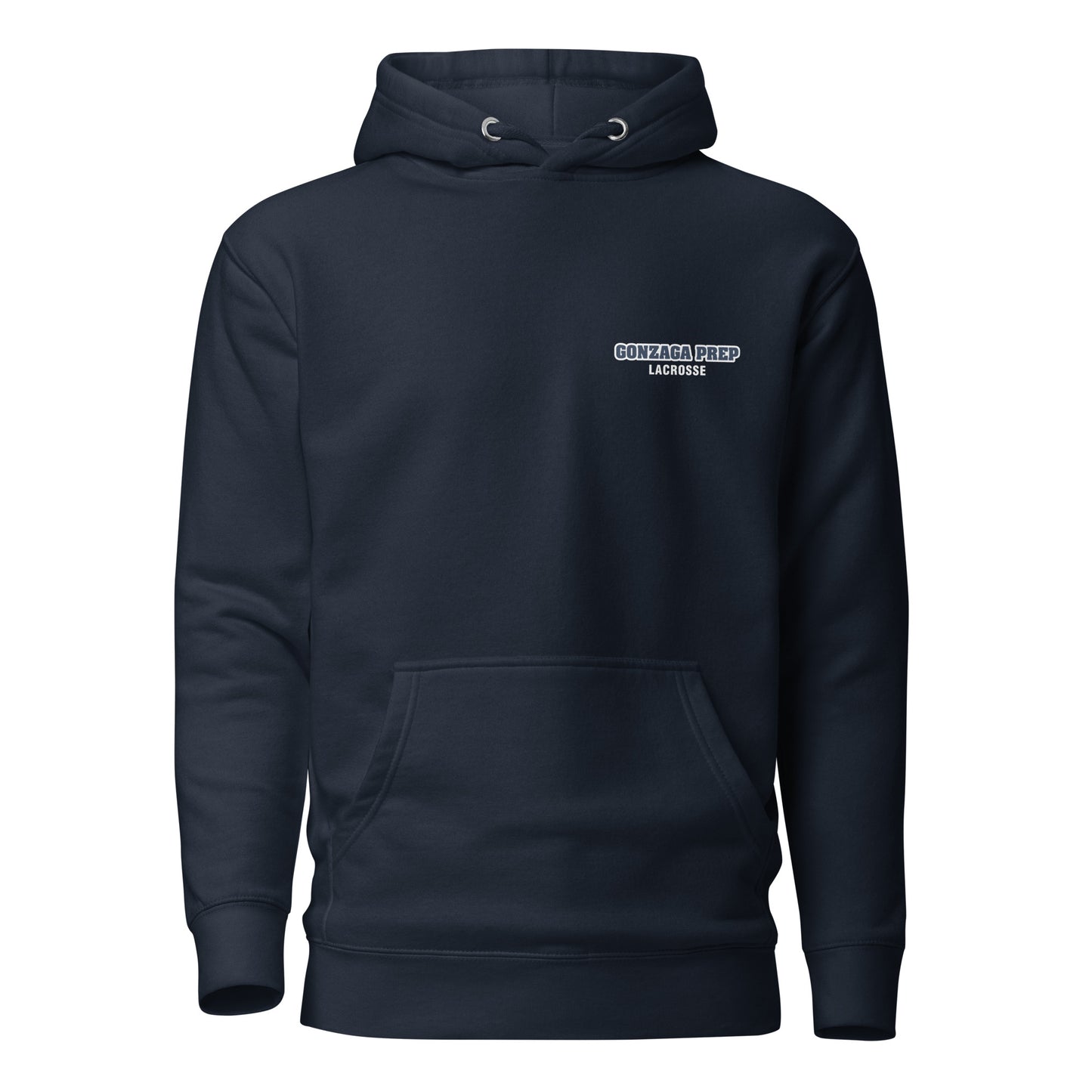 Adult Gonzaga Prep Lacrosse Cotton Heritage Hoodie