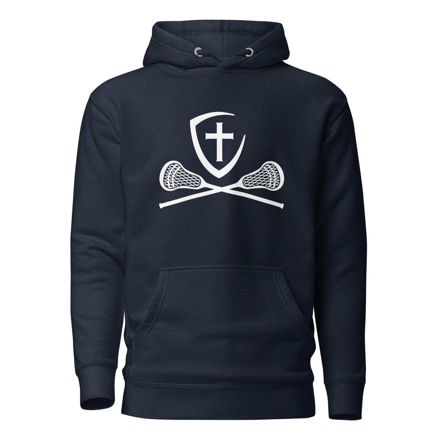 Adult Gonzaga Prep Lacrosse Cotton Heritage Hoodie