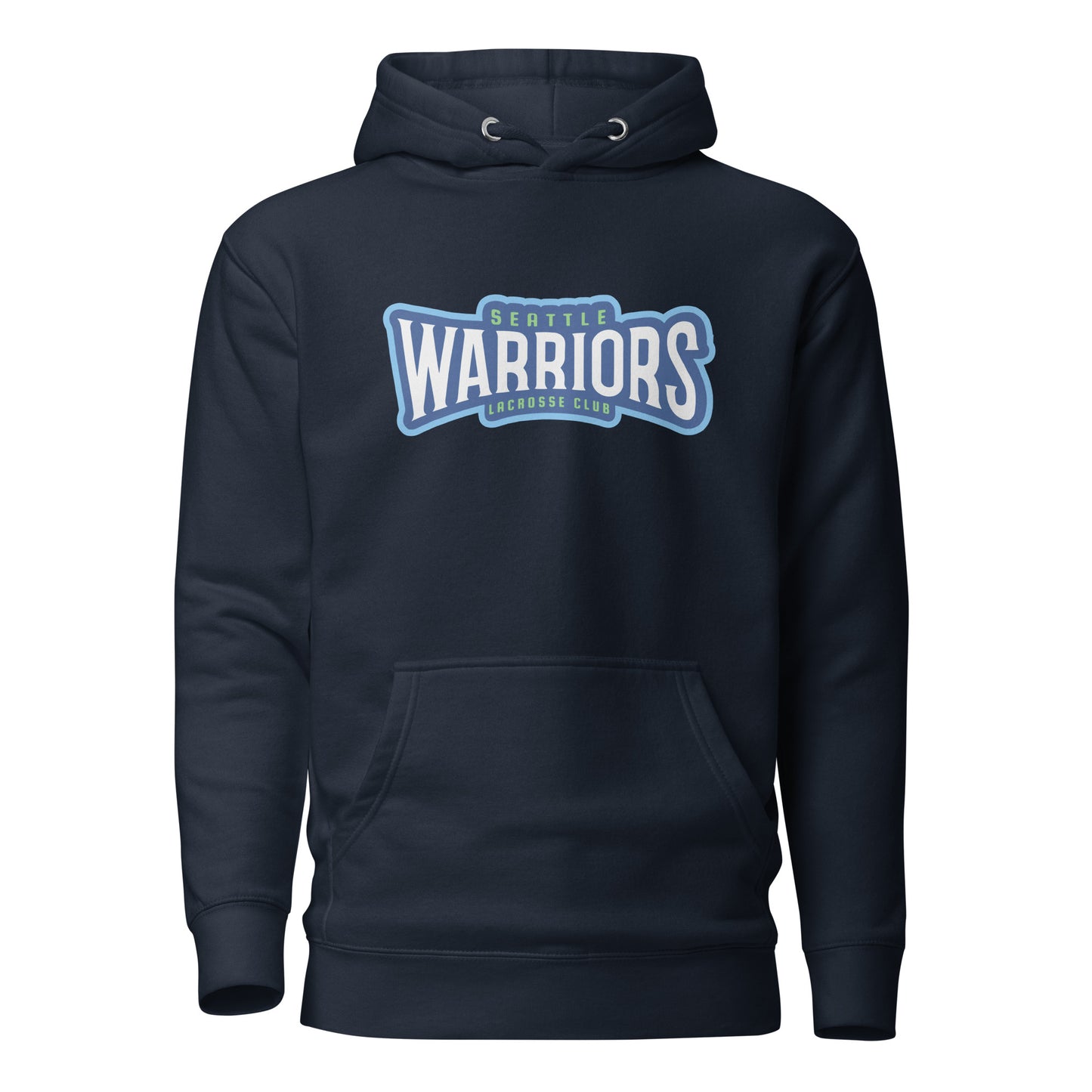 Adult Seattle Warriors Lacrosse Cotton Heritage Hoodie