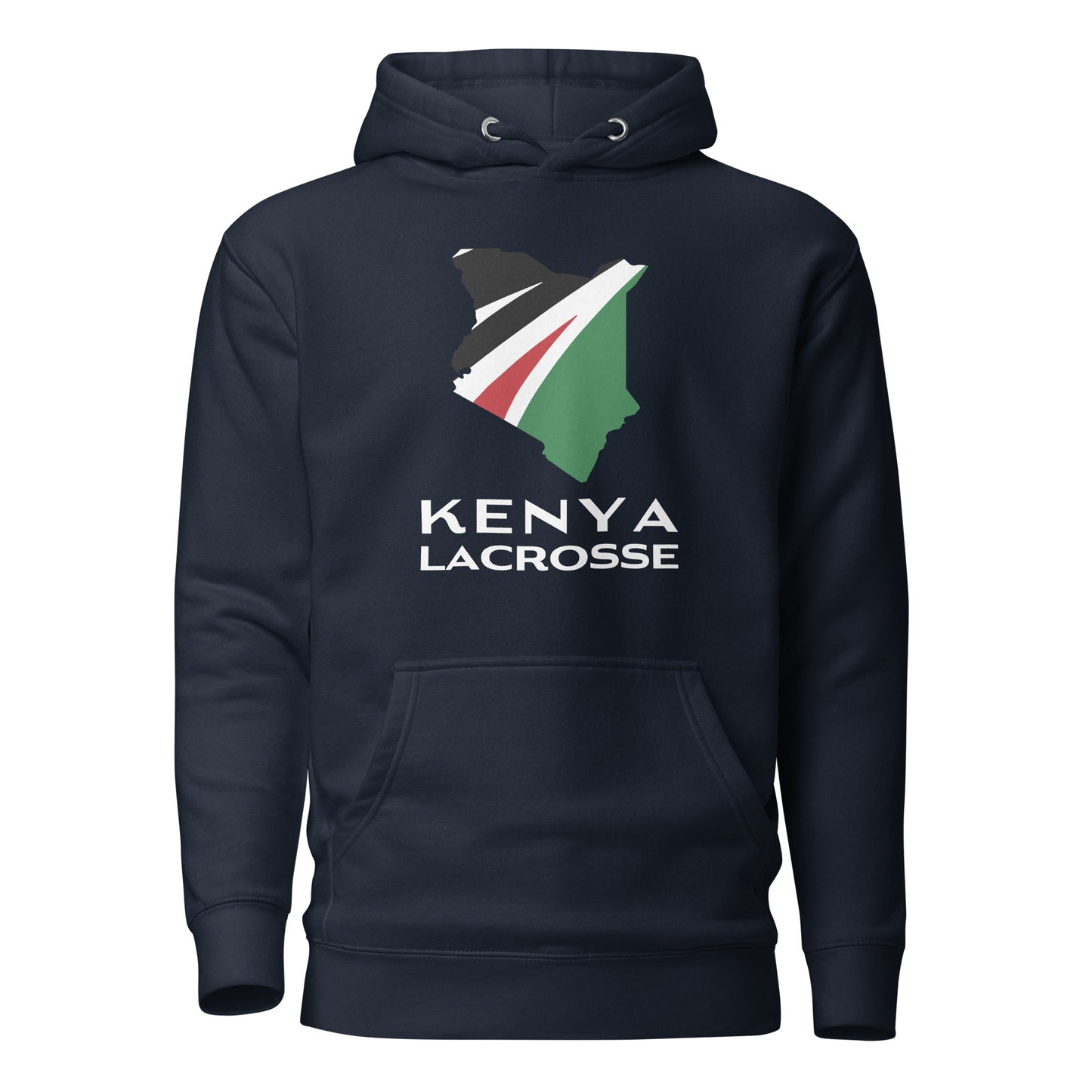 Adult Kenya Lacrosse Cotton Heritage Hoodie