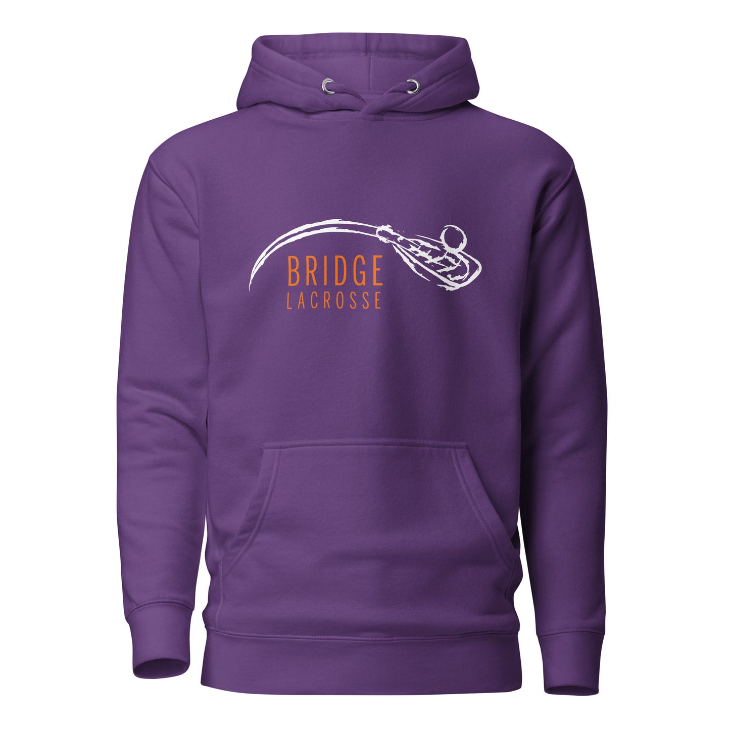 Adult Bridge Lacrosse Cotton Heritage Hoodie