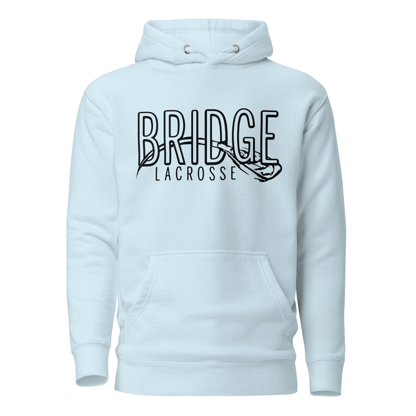Adult Bridge Lacrosse Cotton Heritage Hoodie