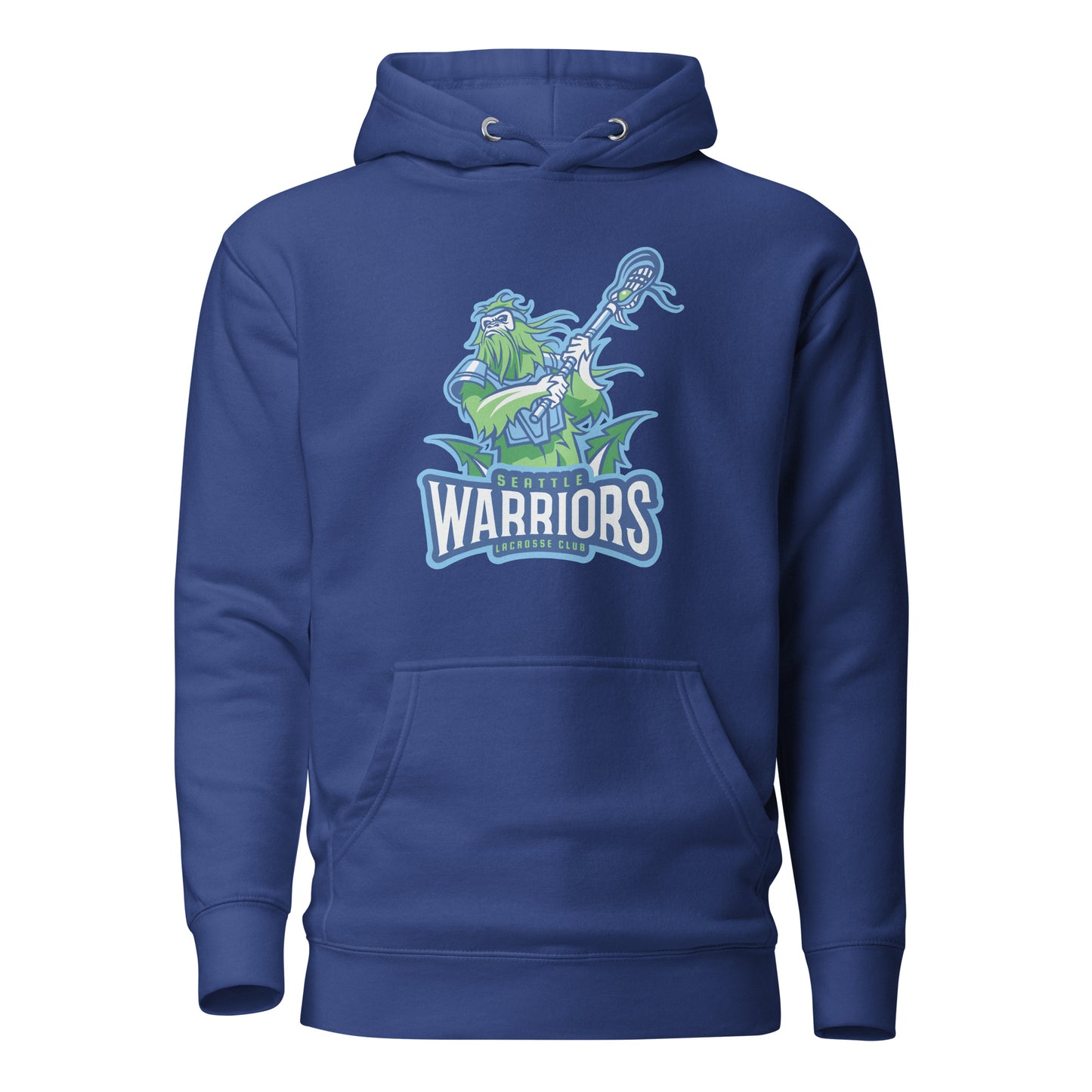 Adult Seattle Warriors Lacrosse Cotton Heritage Hoodie