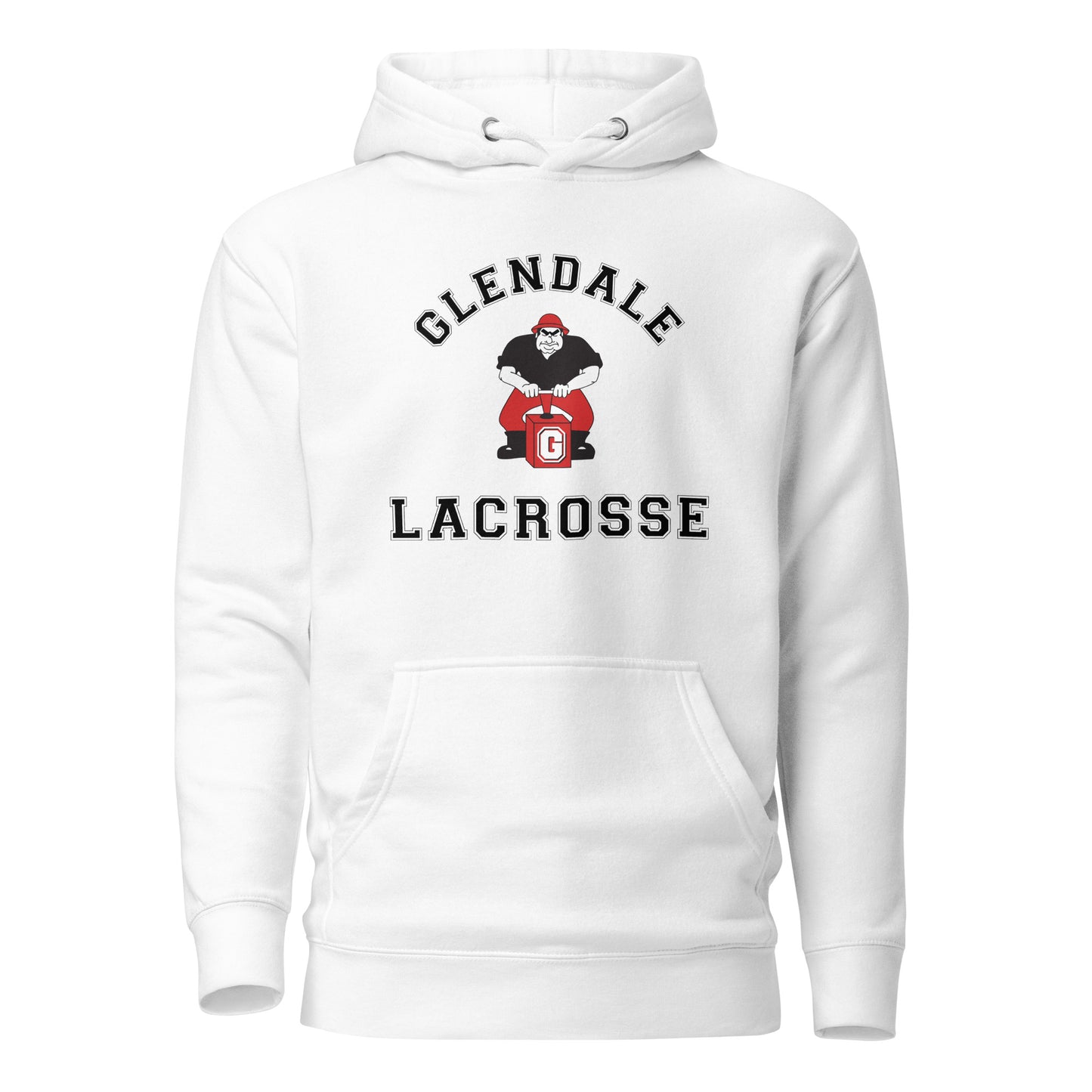 Adult Glendale HS Lacrosse Cotton Heritage Hoodie